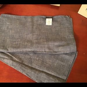 J.Crew Large Chambray Scarf.